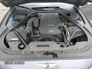 2016 Hyundai Genesis 3.8L with VIN KMHGN4JE2GU116140, listed as a Copart auction lot 59967204 with 134,966 mi miles and Salvage Title. Bid and sale history available at carsss.com. Image 12.
