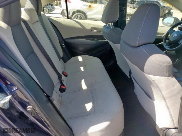 2021 Toyota Corolla LE with VIN JTDEPMAE8MJ158489, listed as a Copart auction lot 48766995 with 83,553 mi miles and Salvage Title. Bid and sale history available at carsss.com. Image 12.