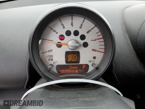2013 MINI Countryman S ALL4 with VIN WMWZC5C51DWP34357, listed as a Copart auction lot 54945905 with 125,355 mi miles and Salvage title. Bid and sale history available at DreamBid. Image 9.