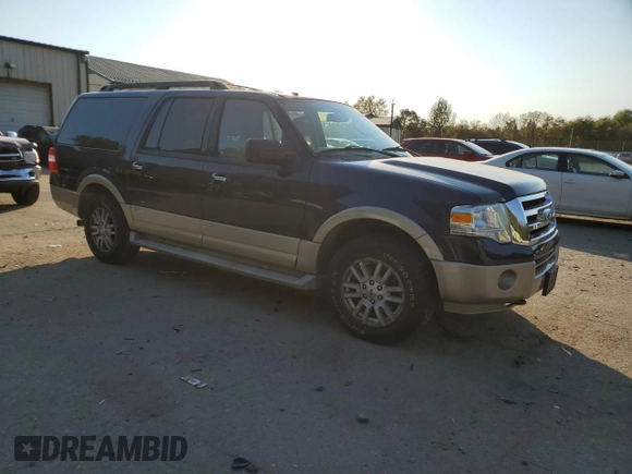 2010 Ford Expedition EL Eddie Bauer with VIN 1FMJK1J52AEB19232, listed as a Copart auction lot 75154654 with 0 mi miles and Clean Title. Bid and sale history available at carsss.com. Image 4.