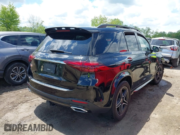 2024 Mercedes-Benz GLE 450 с VIN 4JGFB5KBXRB177362, выставлен на аукционе IAAI как лот 42270719 с пробегом 23 019 миль миль и . История ставок и продаж доступна на DreamBid. Изображение 4.