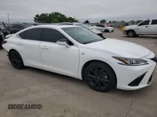 2023 Lexus ES with VIN 58AJZ1B17PU152208, listed as a Copart auction lot 50709745 with 30,597 mi miles and Salvage Title. Bid and sale history available at carsss.com. Image 4.