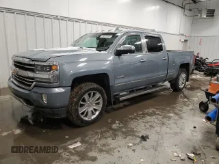 2016 Chevrolet Silverado 1500 High Country with VIN 3GCUKTEC5GG165399, listed as a Copart auction lot 50816695 with 134,213 mi miles and Salvage Title. Bid and sale history available at DreamBid. Image 1.