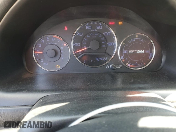2005 Honda Civic with VIN JHMES96695S004445, listed as a Copart auction lot 53684835 with 164,623 mi miles and Salvage Title. Bid and sale history available at DreamBid. Image 9.