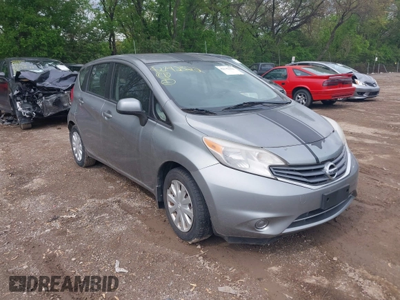 2014 Nissan Note SV with VIN 3N1CE2CP6EL401908, listed as a IAAI auction lot 42142322 with 139,736 mi miles and . Bid and sale history available at DreamBid. Image 1.