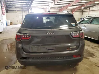 2020 Jeep Compass Latitude with VIN 3C4NJCBB2LT154803, listed as a Copart auction lot 53389515 with 45,152 mi miles and Clean title. Bid and sale history available at DreamBid. Image 6.