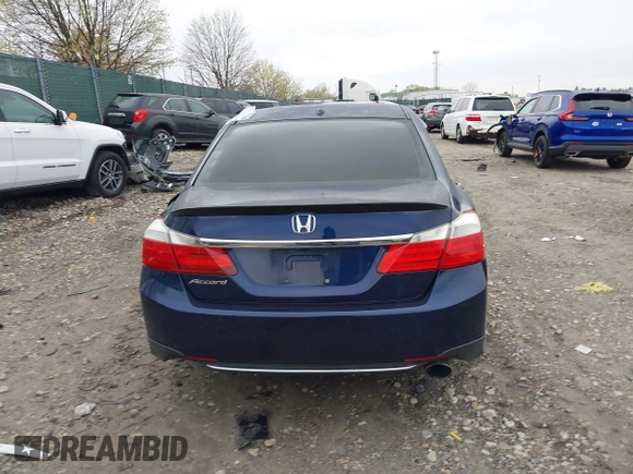 2013 Honda Accord Sdn EX-L with VIN 1HGCR2F87DA094925, listed as a IAAI auction lot 42029049 with 137,500 mi miles. Bid and sale history available at carsss.com. Image 16.