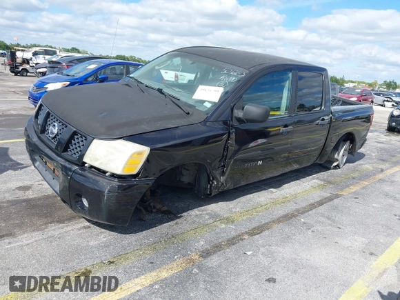2005 Nissan Titan SE with VIN 1N6AA07A05N501283, listed as a IAAI auction lot 39151799 with 129,069 mi miles and . Bid and sale history available at DreamBid. Image 2.