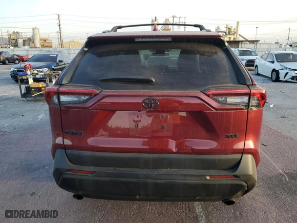 2022 Toyota RAV4 XLE Premium with VIN 2T3C1RFV7NW213905, listed as a Copart auction lot 41846145 with 66,953 mi miles and Salvage Title. Bid and sale history available at carsss.com. Image 6.