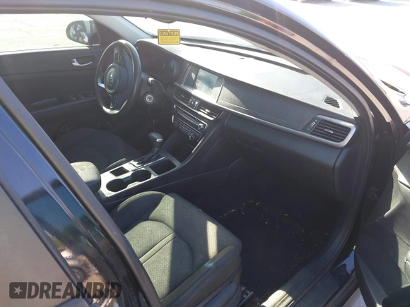 2018 Kia Optima LX with VIN 5XXGT4L33JG195305, listed as a IAAI auction lot 41943348 with 174,458 mi miles. Bid and sale history available at carsss.com. Image 5.