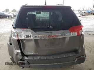 2010 GMC Terrain SLT-1 with VIN 2CTALFEW9A6285547, listed as a Copart auction lot 49255605 with 170,963 mi miles and Salvage Title. Bid and sale history available at carsss.com. Image 6.