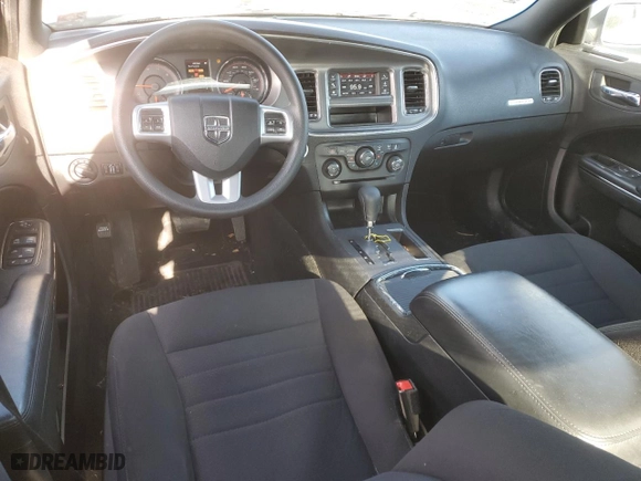 2012 Dodge Charger SE with VIN 2C3CDXBG3CH297239, listed as a Copart auction lot 43944125 with 99,379 mi miles and Salvage Title. Bid and sale history available at carsss.com. Image 8.