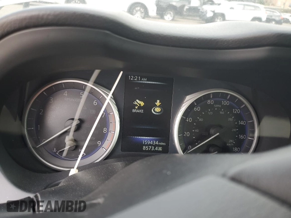 2017 Infiniti Q50 Signature Edition with VIN JN1EV7APXHM736348, listed as a Copart auction lot 51352315 with 159,434 mi miles and Salvage Title. Bid and sale history available at DreamBid. Image 9.
