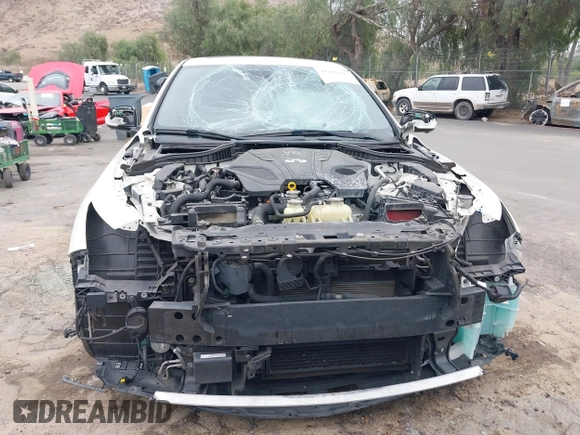 2019 Infiniti Q50 RED SPORT 400 with VIN JN1FV7AP3KM760521, listed as a IAAI auction lot 41469103 with 85,768 mi miles. Bid and sale history available at carsss.com. Image 11.