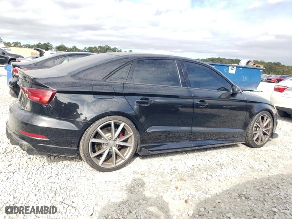 2017 Audi S3 Premium Plus with VIN WAUB1GFF3H1027626, listed as a Copart auction lot 79619064 with 40770 miles and Salvage Title. Bid and sale history available at carsss.com. Image 3.
