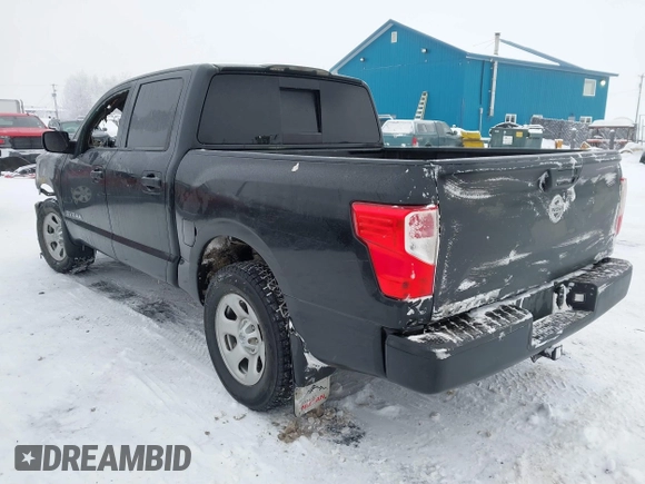2017 Nissan Titan S with VIN 1N6AA1EJ8HN554987, listed as a IAAI auction lot 41517292 with Not Provided miles. Bid and sale history available at carsss.com. Image 3.