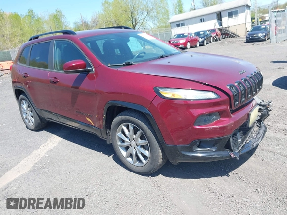 2018 Jeep Cherokee Latitude Tech Connect with VIN 1C4PJMCB9JD602518, listed as a IAAI auction lot 42146179 with 23,902 mi miles. Bid and sale history available at carsss.com. Image 1.
