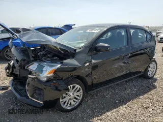 2023 Mitsubishi Mirage ES z VIN ML32FUFJ0PHF05827, wystawiony jako Copart lot #50081475 z przebiegiem 71 445 mil mil oraz Szkoda całkowita • Salvage title. Historia ofert i sprzedaży dostępna na DreamBid. Obrazek 1.