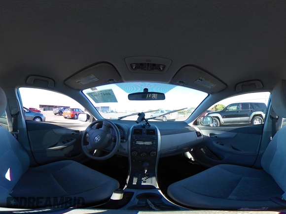 2009 Toyota Corolla with VIN 1NXBU40E39Z119288, listed as a IAAI auction lot 40477607 with 76,584 mi miles. Bid and sale history available at carsss.com. Image 17.