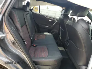 2022 Toyota RAV4 XSE with VIN JTMEB3FV4ND076096, listed as a Copart auction lot 58802695 with 141,543 mi miles and Salvage title. Bid and sale history available at DreamBid. Image 11.