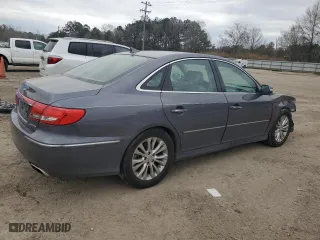 2011 Hyundai Azera Limited with VIN KMHFC4DF8BA559442, listed as a Copart auction lot 47655815 with 134,782 mi miles and Salvage Title. Bid and sale history available at carsss.com. Image 3.