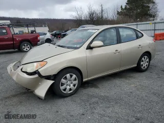 2007 Hyundai Elantra GLS with VIN KMHDU46D97U135418, listed as a Copart auction lot 50793335 with 193,946 mi miles and Salvage Title. Bid and sale history available at carsss.com. Image 1.