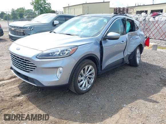 2022 Ford Escape Titanium with VIN 1FMCU9J94NUB57495, listed as a IAAI auction lot 42530044 with 27,075 mi miles and . Bid and sale history available at DreamBid. Image 17.