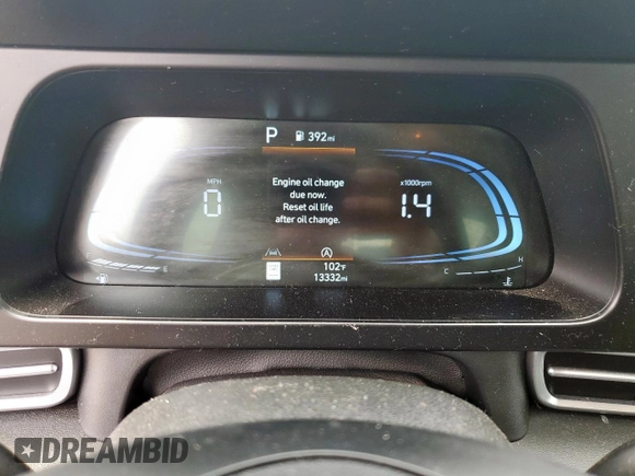2024 Hyundai Elantra SE с VIN KMHLL4DG9RU851475, выставлен на аукционе Copart как лот 57286505 с пробегом 13 332 миль миль и Списание • Salvage title. История ставок и продаж доступна на DreamBid. Изображение 9.