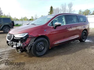 2023 Chrysler Pacifica Hybrid Limited с VIN 2C4RC1S70PR557019, выставлен на аукционе Copart как лот 57478485 с пробегом 40 164 миль миль и Чистый • Clean title. История ставок и продаж доступна на DreamBid. Изображение 1.