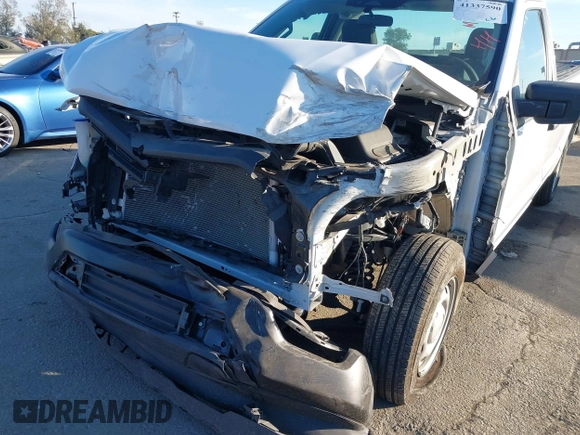 2023 Ford F-150 XL with VIN 1FTMF1C50PKF47393, listed as a IAAI auction lot 41337590 with 43,708 mi miles and . Bid and sale history available at carsss.com. Image 6.