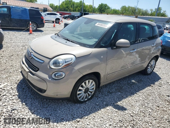2014 FIAT 500L Easy with VIN ZFBCFABH1EZ018310, listed as a Copart auction lot 56480355 with 83,388 mi miles and Clean title. Bid and sale history available at DreamBid. Image 1.