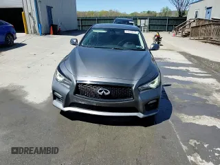 2017 Infiniti Q50 Premium z VIN JN1EV7AR2HM836235, wystawiony jako Copart lot #54678815 z przebiegiem 122 804 mil mil oraz Szkoda całkowita • Salvage title. Historia ofert i sprzedaży dostępna na DreamBid. Obrazek 13.