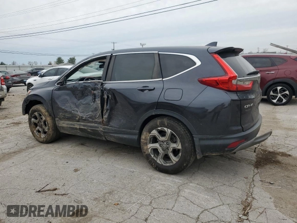 2019 Honda CR-V EX-L with VIN 2HKRW2H8XKH667093, listed as a Copart auction lot 80422394 with 0 mi miles and Salvage Title. Bid and sale history available at carsss.com. Image 2.