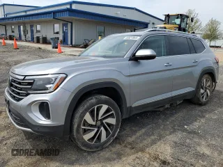 2024 Volkswagen Atlas SEL with VIN 1V2BR2CA3RC523103, listed as a Copart auction lot 55821865 with 47,893 mi miles and Salvage title. Bid and sale history available at DreamBid. Image 1.