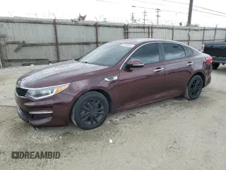 2016 Kia Optima LX with VIN 5XXGT4L3XGG104961, listed as a Copart auction lot 54700085 with 89,775 mi miles and Salvage Title. Bid and sale history available at carsss.com. Image 1.