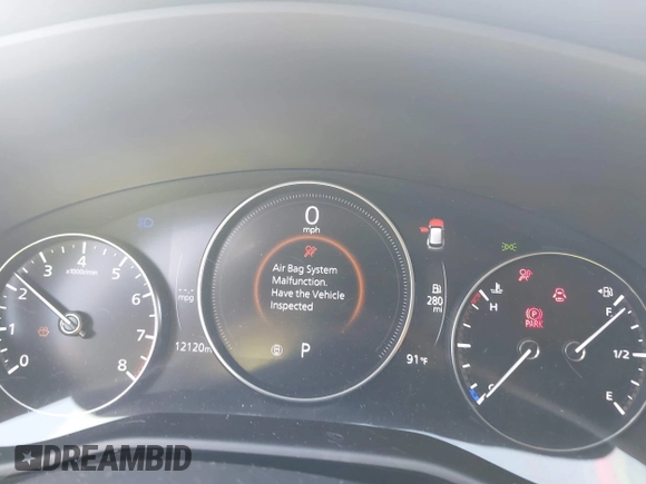 2023 Mazda CX-50 S Premium Plus with VIN 7MMVABEM1PN141344, listed as a IAAI auction lot 41473823 with 12,120 mi miles and . Bid and sale history available at DreamBid. Image 7.