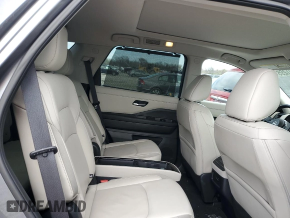 2023 Nissan Pathfinder SL with VIN 5N1DR3CD4PC248943, listed as a Copart auction lot 50991295 with 17,160 mi miles and Salvage title. Bid and sale history available at DreamBid. Image 11.