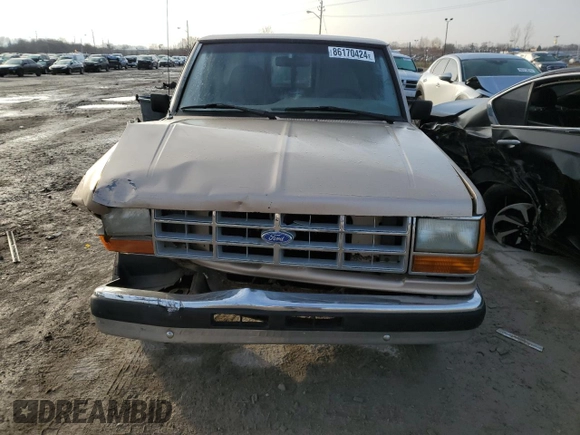 1992 Ford Ranger with VIN 1FTCR10A6NTA80105, listed as a Copart auction lot 86170424 with 12,125 mi miles and Non Repairable. Bid and sale history available at carsss.com. Image 5.