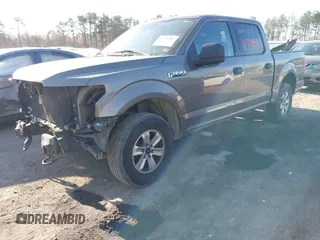 2018 Ford F-150 XL with VIN 1FTEW1E50JFC64090, listed as a IAAI auction lot 41738505 with 185,618 mi miles. Bid and sale history available at carsss.com. Image 18.