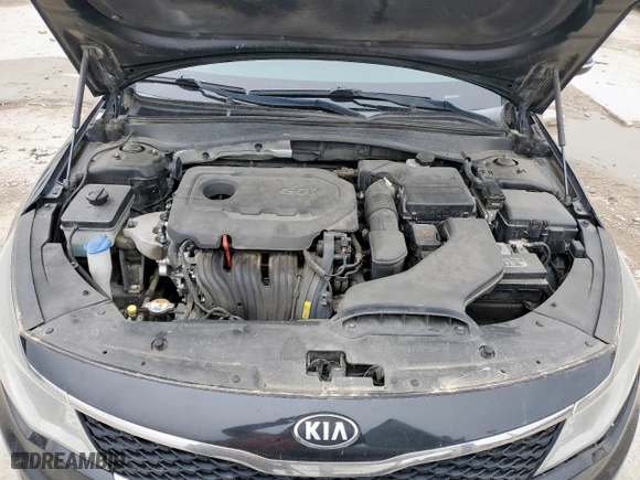 2016 Kia Optima LX with VIN 5XXGT4L34GG034678, listed as a Copart auction lot 51686775 with 164,585 mi miles and Salvage Title. Bid and sale history available at carsss.com. Image 12.