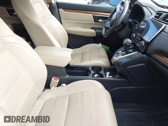 2017 Honda CR-V Touring with VIN 5J6RW2H92HL040217, listed as a IAAI auction lot 41044193 with 180,842 mi miles. Bid and sale history available at carsss.com. Image 5.