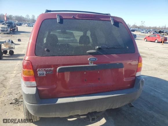 2004 Ford Escape XLT with VIN 1FMYU03134DA20149, listed as a Copart auction lot 42731295 with 159,671 mi miles and Salvage Title. Bid and sale history available at carsss.com. Image 6.