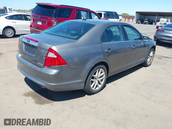 2012 Ford Fusion SEL with VIN 3FAHP0JGXCR399360, listed as a IAAI auction lot 42313097 with 132,331 mi miles and . Bid and sale history available at DreamBid. Image 4.