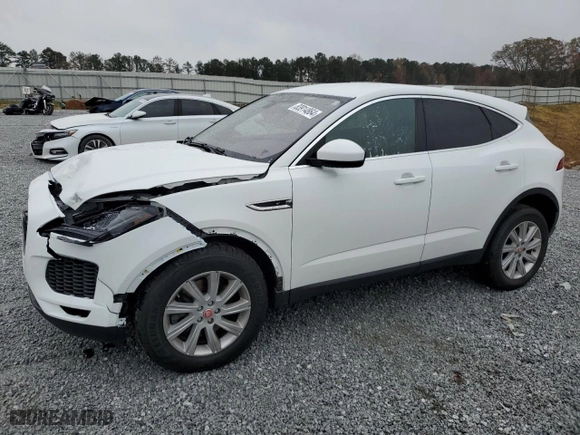 2019 Jaguar E-PACE S with VIN SADFJ2FX3K1Z51026, listed as a Copart auction lot 83914864 with 75,524 mi miles and Salvage Title. Bid and sale history available at carsss.com. Image 1.