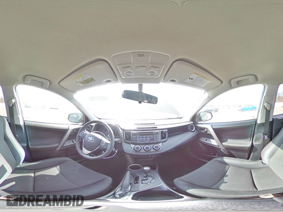 2015 Toyota RAV4 LE with VIN 2T3BFREV0FW296593, listed as a Copart auction lot 54052395 with 106,702 mi miles and Salvage title. Bid and sale history available at DreamBid. Image 16.