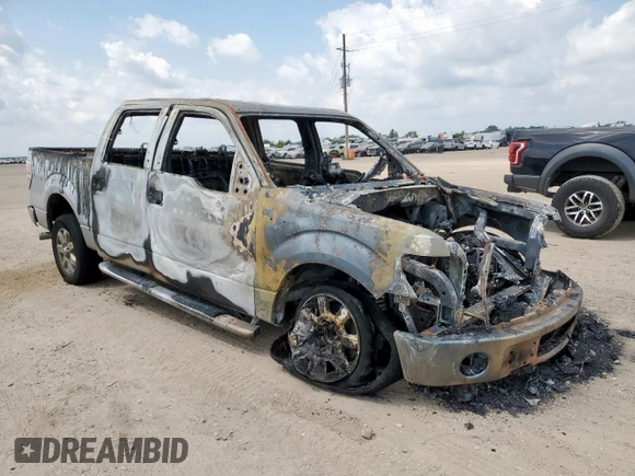 2014 Ford F-150 XL with VIN 1FTFW1CTXEKF45574, listed as a Copart auction lot 58252965 with Not provided miles and Non repairable. Bid and sale history available at DreamBid. Image 4.
