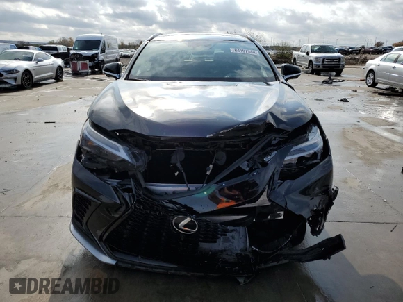 2022 Lexus NX with VIN JTJKGCEZ5N2006107, listed as a Copart auction lot 84197544 with 43,635 mi miles and Salvage Title. Bid and sale history available at carsss.com. Image 5.