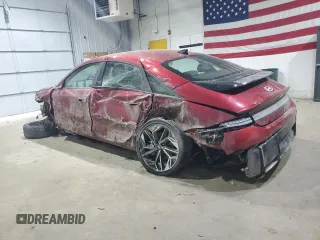 2024 Hyundai Ioniq 6 SEL z VIN KMHM34AC9RA059656, wystawiony jako Copart lot #46270405 z przebiegiem 12 758 mil mil oraz Szkoda całkowita • Salvage title. Historia ofert i sprzedaży dostępna na DreamBid. Obrazek 2.