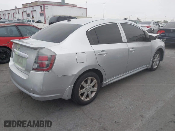 2010 Nissan Sentra SR with VIN 3N1AB6AP8AL606165, listed as a IAAI auction lot 41890328 with 132,807 mi miles and . Bid and sale history available at DreamBid. Image 4.