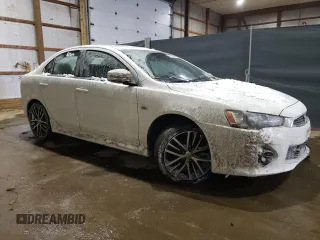 2017 Mitsubishi Lancer ES with VIN JA32V2FWXHU000849, listed as a Copart auction lot 41998385 with 124,069 mi miles and Salvage Title. Bid and sale history available at carsss.com. Image 4.